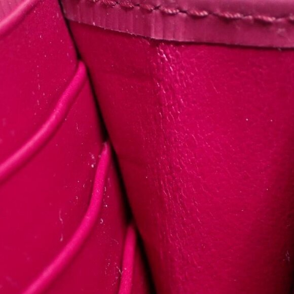 PRADA Saffiano / Vitello Move Leather Continental Wallet & Card Case Red - Picture 12 of 12